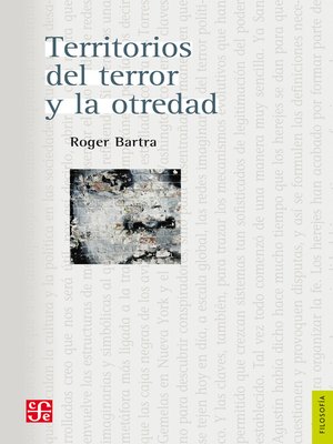 cover image of Territorios del terror y la otredad